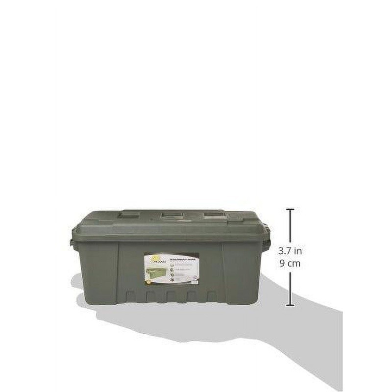 Medium Lockable Storage Trunk Durable Camping Gear Organizer Weather Resistant