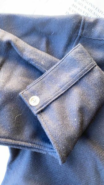 US Army M1875 Blue Wool Indian Wars Shirt Size 40