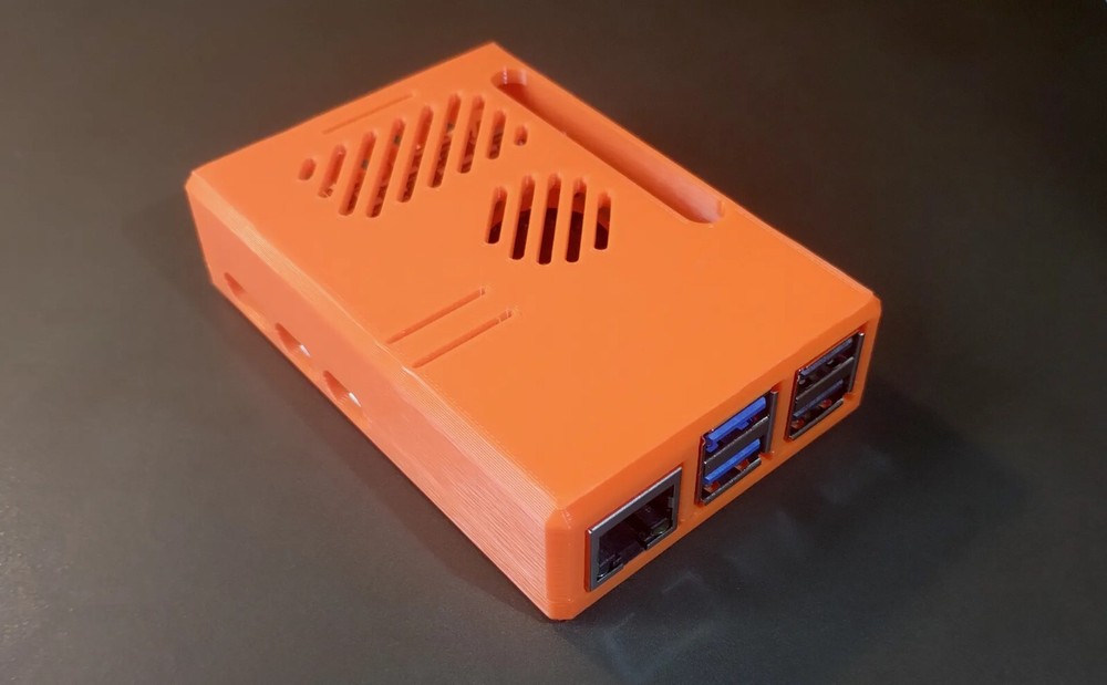 Raspberry Pi 5 Snap Fit Case (White or Black)