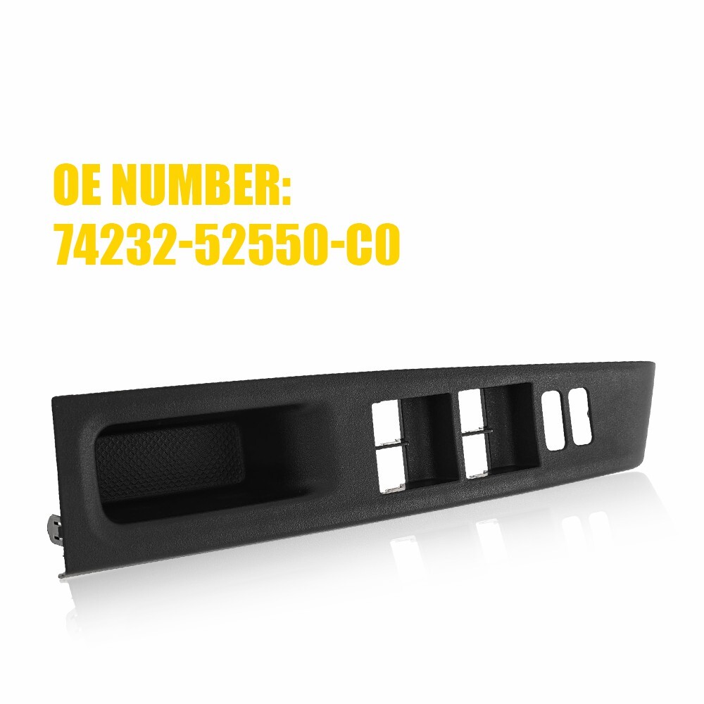 For Toyota Yaris 2012-2014 Front Window Driver Side Switch Panel Bezel Left E