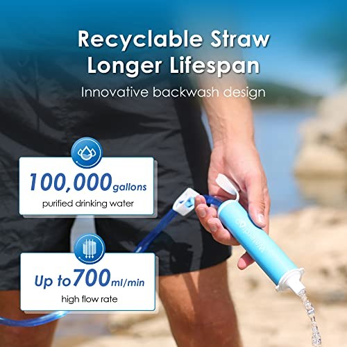 Gravity Water Filter Straw, Camping Water Gravity Water Filter Straw/1