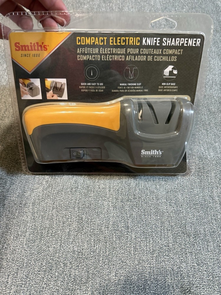 Smith's 50005 Edge Pro Compact Electric Knife Sharpener~NEW IN PACKAGE!