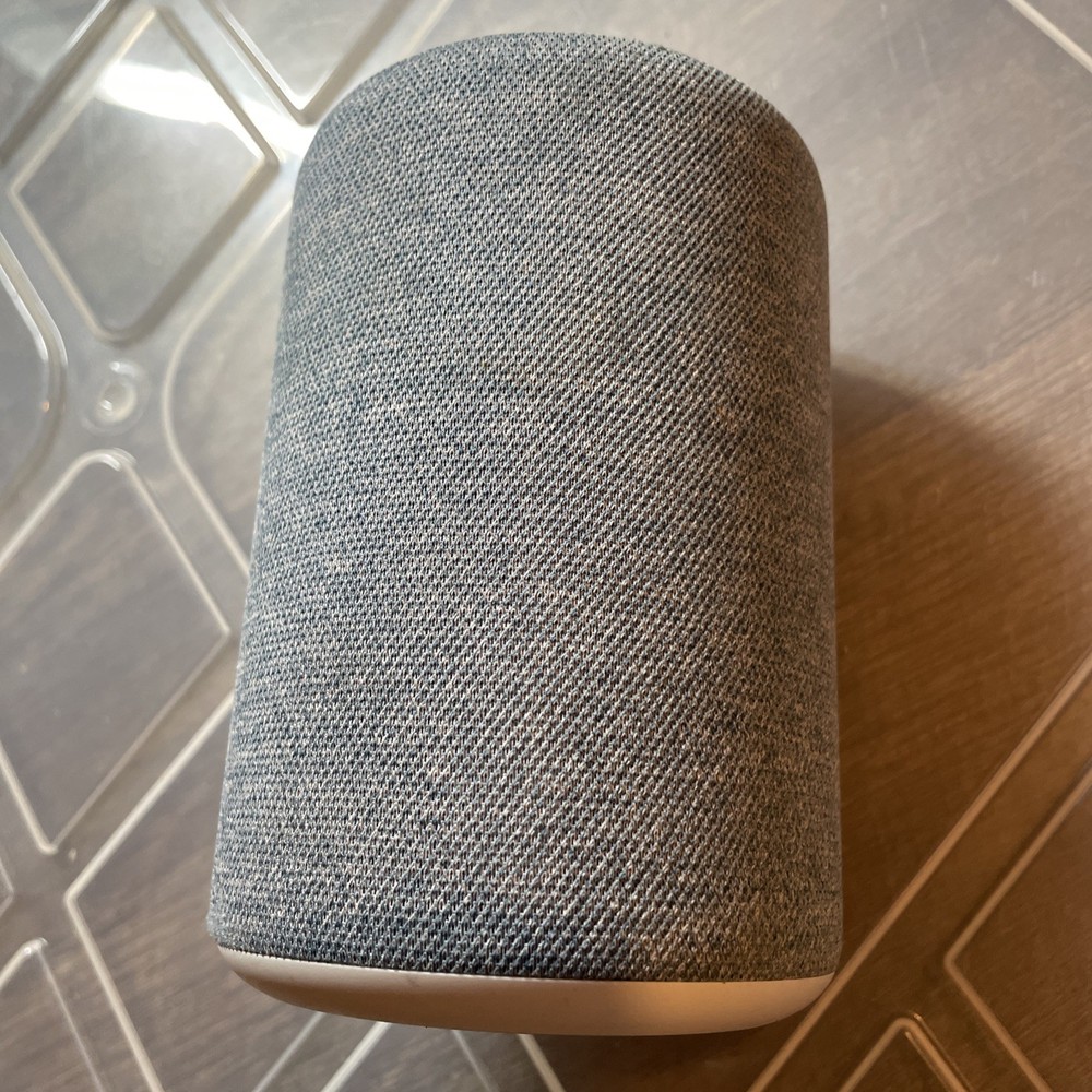 Amazon Echo 3rd Gen R9P2A5 Smart Speaker Alexa BLUE NO Power Cord UNTESTED