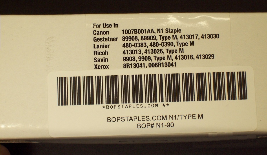 S7001112 Staples (3 Pack) 169THN