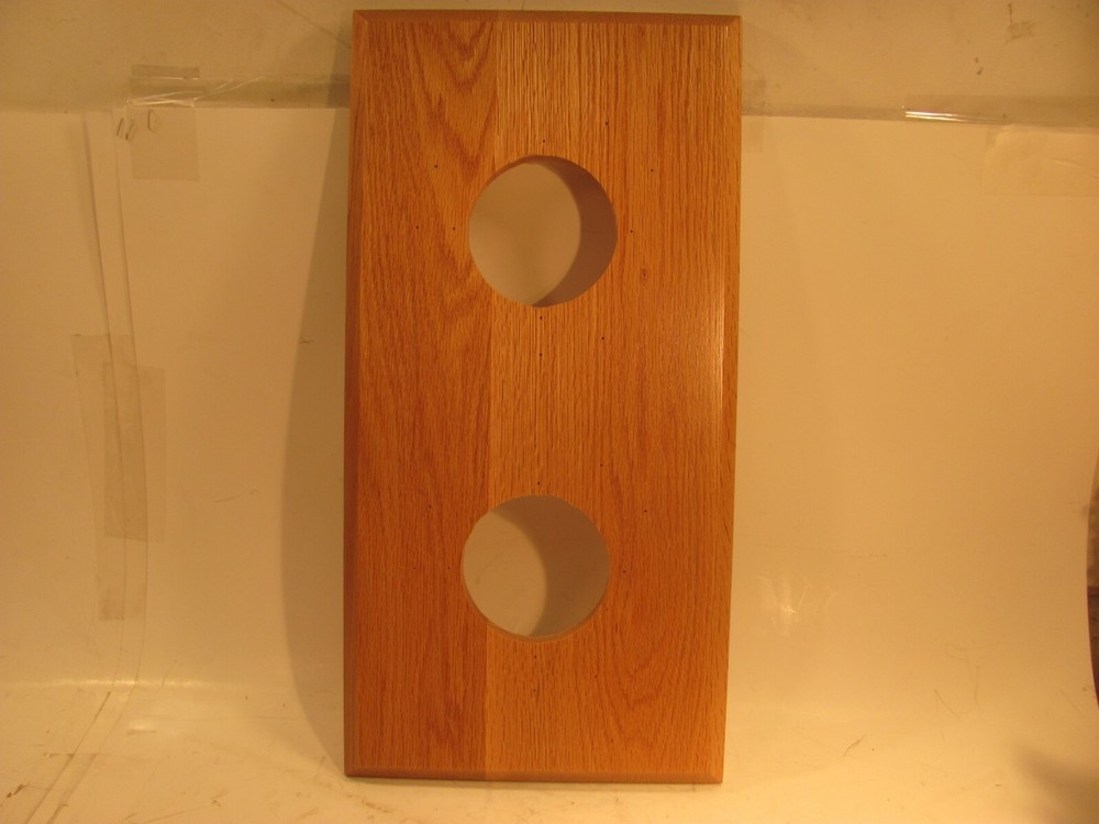 WEEMS PLATH CLOCK INSTRUMENT OAK WALL MOUNT PANEL