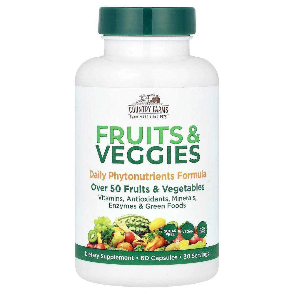 Fruits & Veggies, 60 Capsules