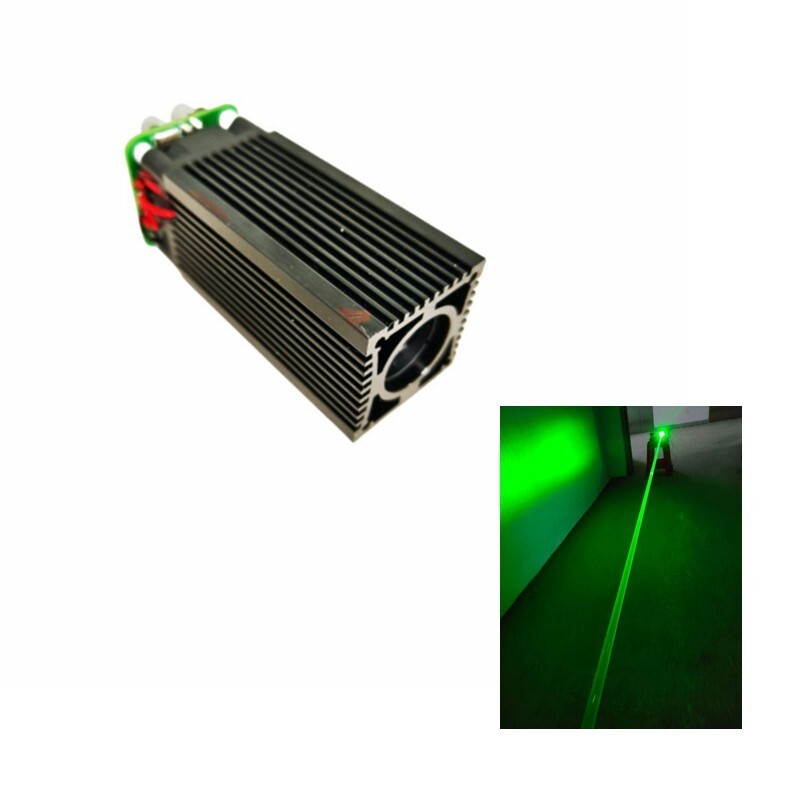 520nm 800mw Green Fat Beam Laser Diode Module Coarse Laser Warning Light