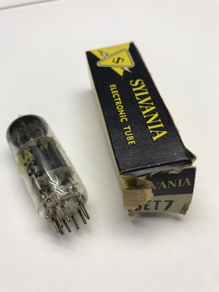 Sylvania 8ET7 Vacuum Tube NOS NIB Tested
