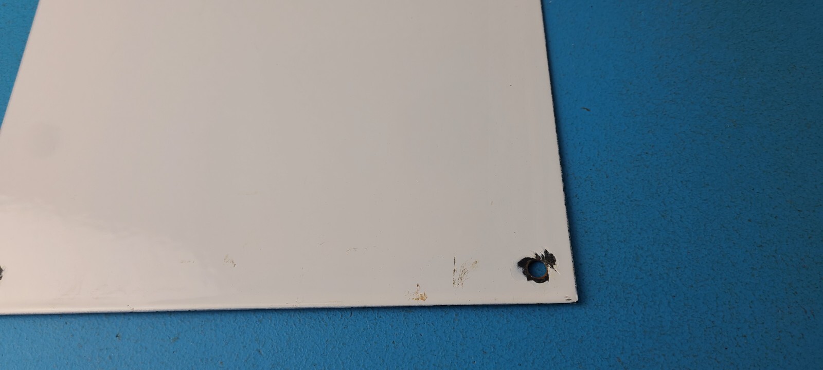 Vintage Triumph Automobiles Sign - Gas Service Dealer Pump Porcelain Sign