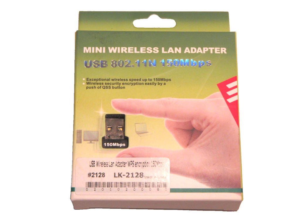4 x Mini Wireless Lan Adapter USB 802.11N 150Mbps