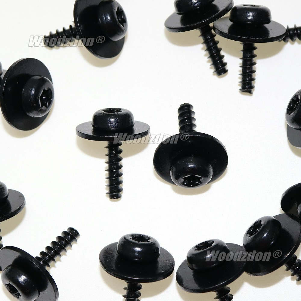 10x Under Engine Shield Air Dam Deflector Torx Screw Bolt For Ford Focus Escape