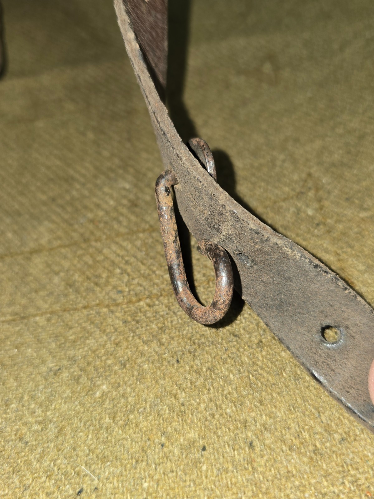 WWI French Military Equipment Suspenders