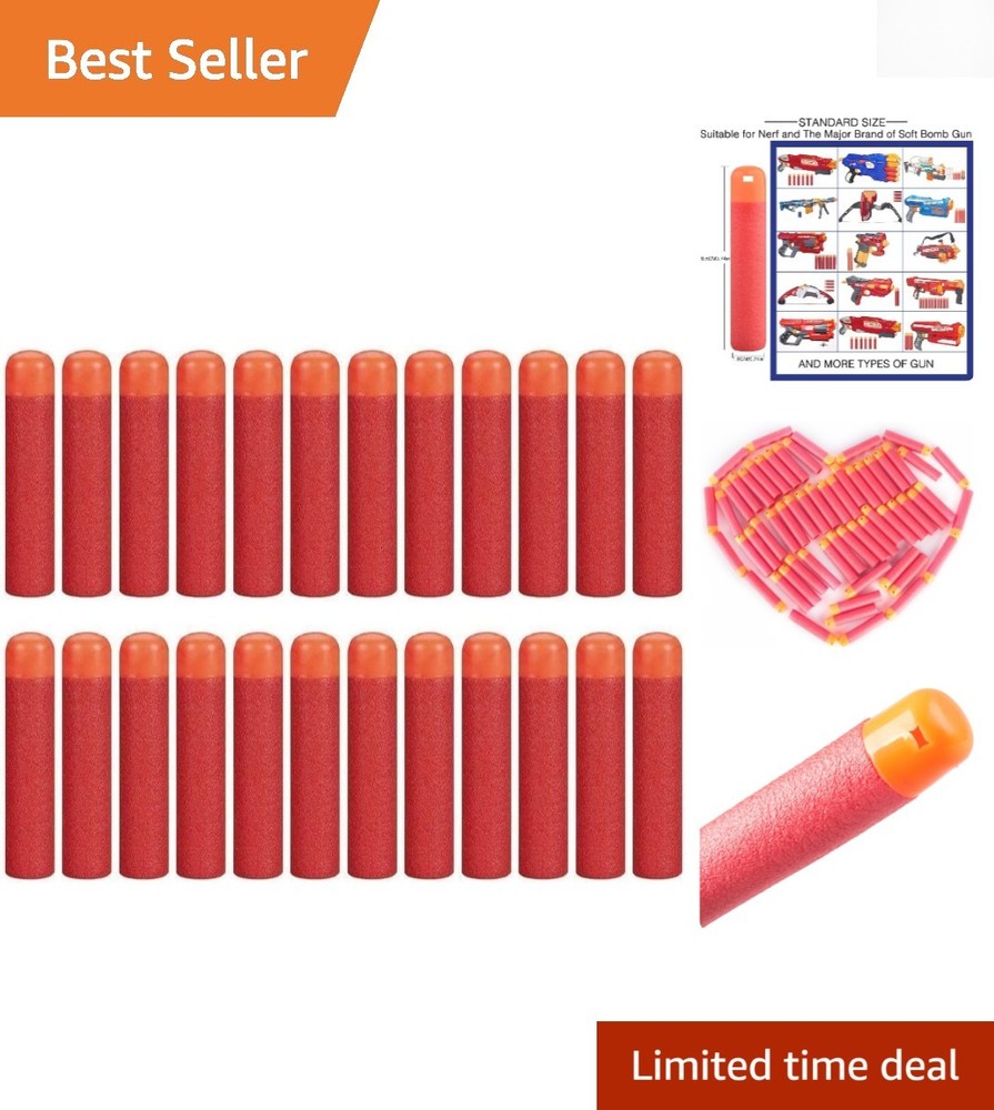 Nerf-Compatible 60-Dart Refill Pack for N-Strike Mega – Safe, Fun, Reliable