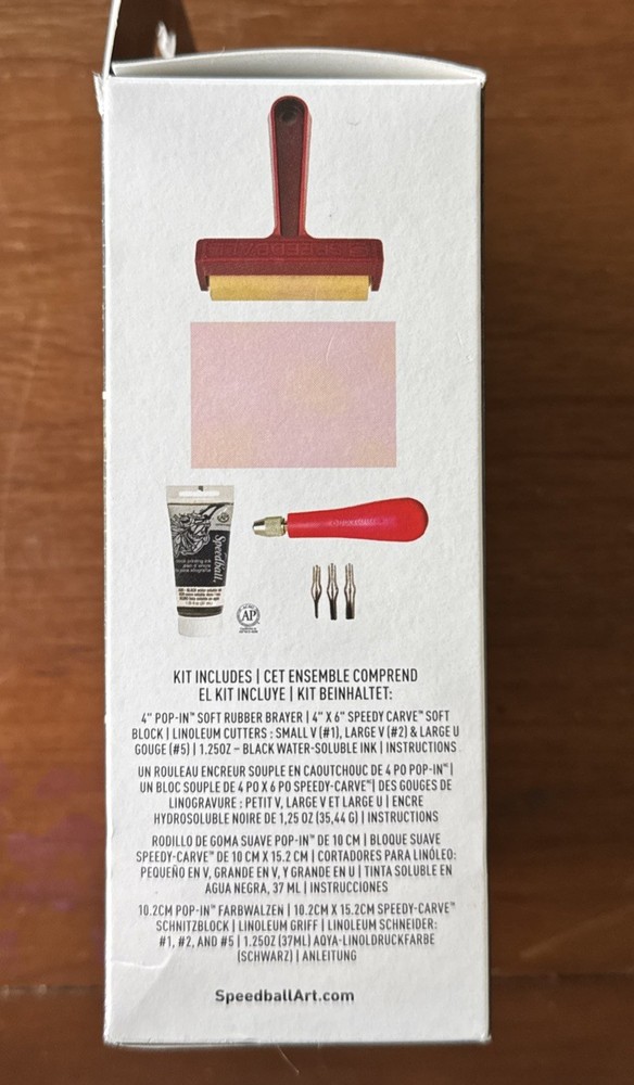 Speedball Super Value Block Printing Kit, 7pc