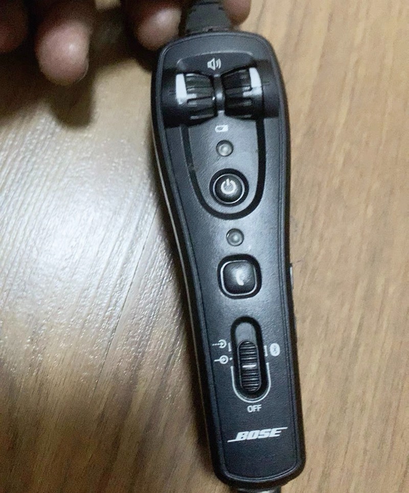 Bose Bluetooth Control Module Cable Cut For Bose A20 ANR Aviation Headset