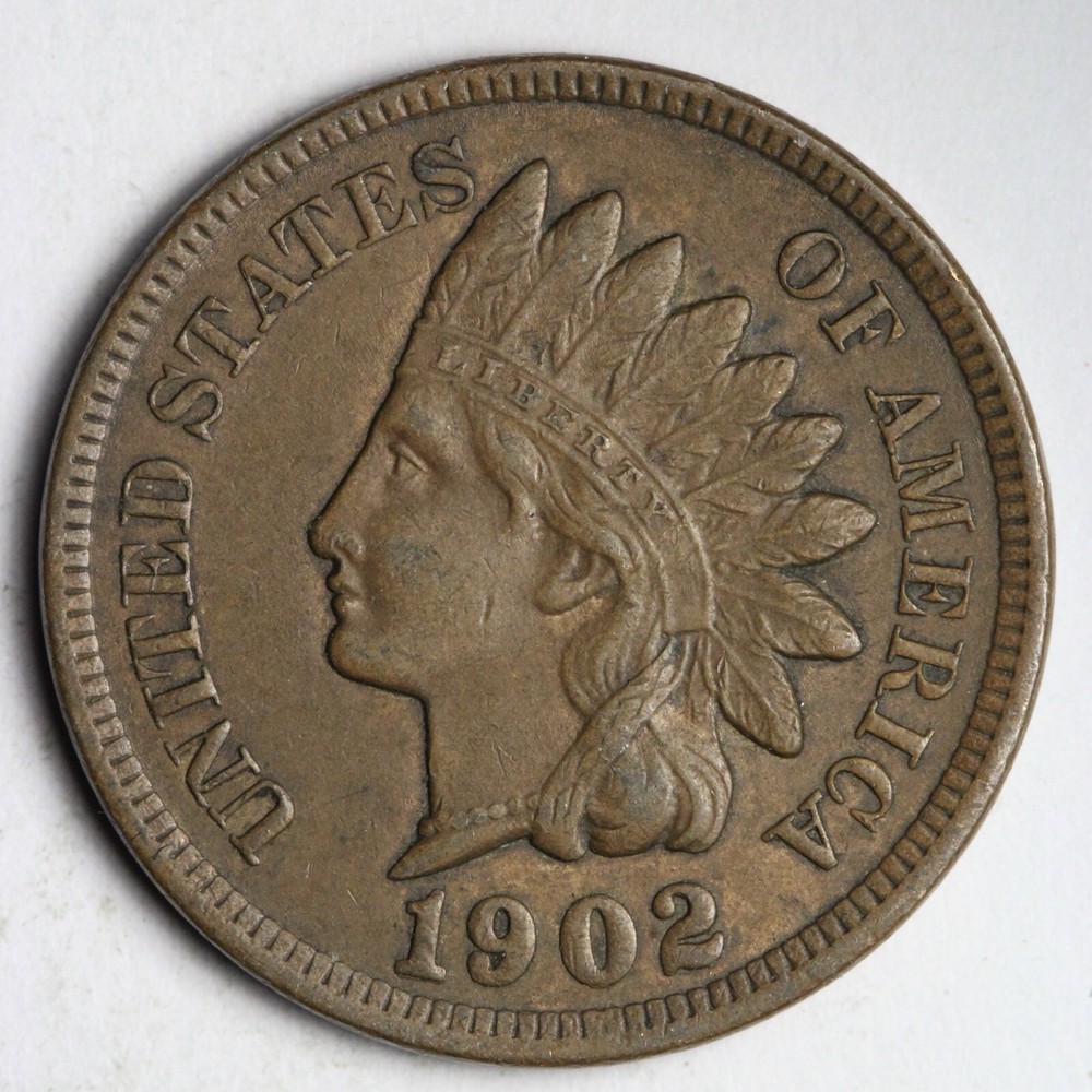 1902 Indian Head Cent Penny CHOICE E206 T