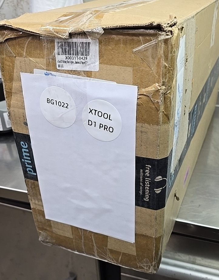 Xtool D1 Pro Laser Engraver with RA2 - Metal Gray