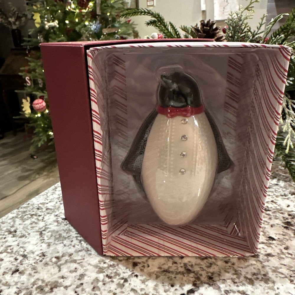 Hallmark Keepsake Ornament Red Bow Tie Penguin 2016