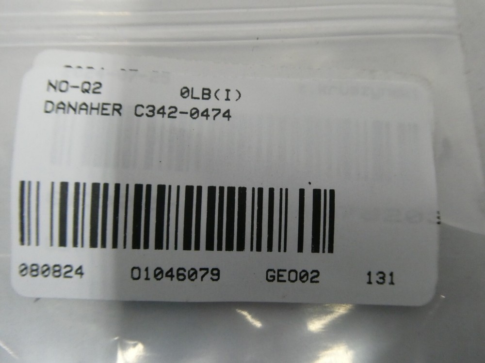 Danaher C342-0474 Hi Volt Lcd Totalizing Counter