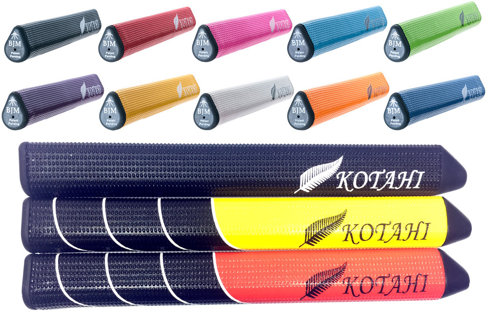 BJM Kotahi Putter Grip palms up split hand putting system