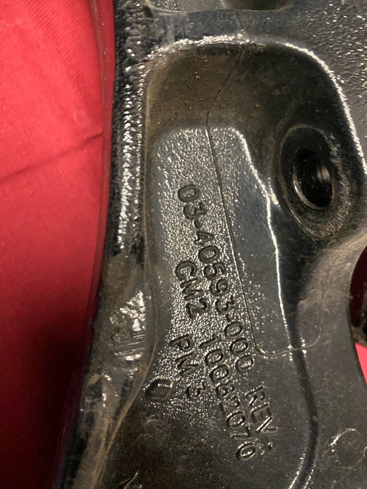 Freightliner fuel tank, mount bracket support strap 03-40593-000