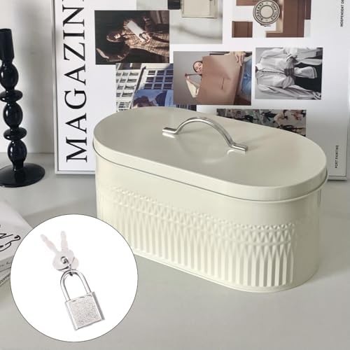 10Pcs Mini Cute Diary Padlock, Tiny Luggage Lock with Keys, Small Silver