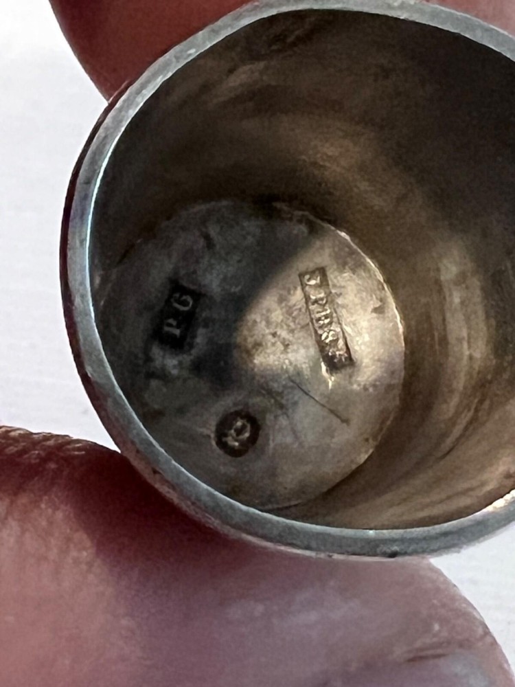 sterling thimble