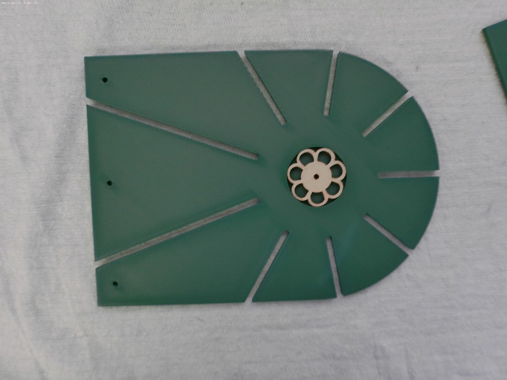 LOT 0F 2 WEB-PANCAKE FLAT COIL FORMS FOR PROJECTS (175 X 125 MM)