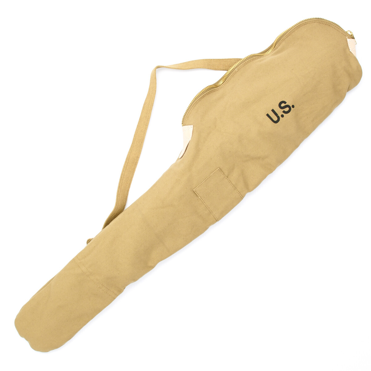 U.S. WWII Fleece Lined M1 Carbine Case with Carry Strap - Marked U.S.