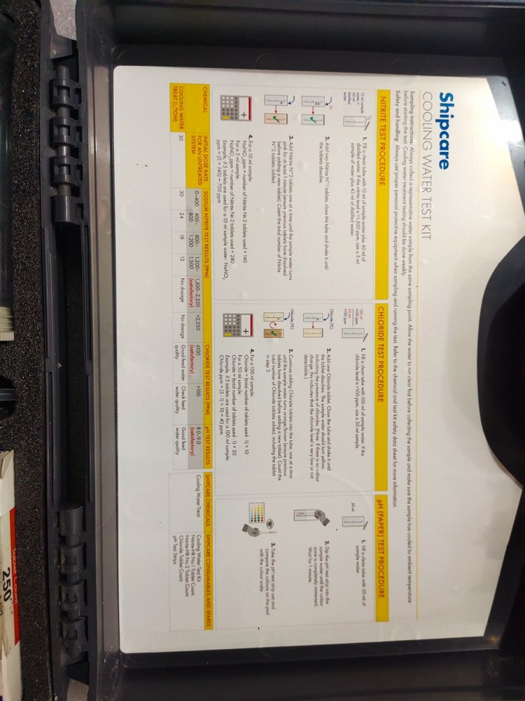 PHOSPHATE TEST KIT, SHIP CARE, ShM-PHOSPHATE