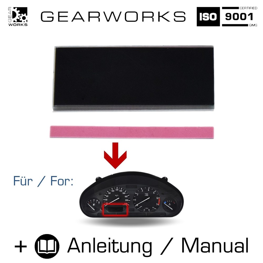 Speedometer Display for BMW E36 Instrument Cluster Cockpit LEFT