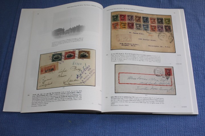 World Stamp Show June 2016 Erivan Collection Auction Harmer BlueLakeStamps