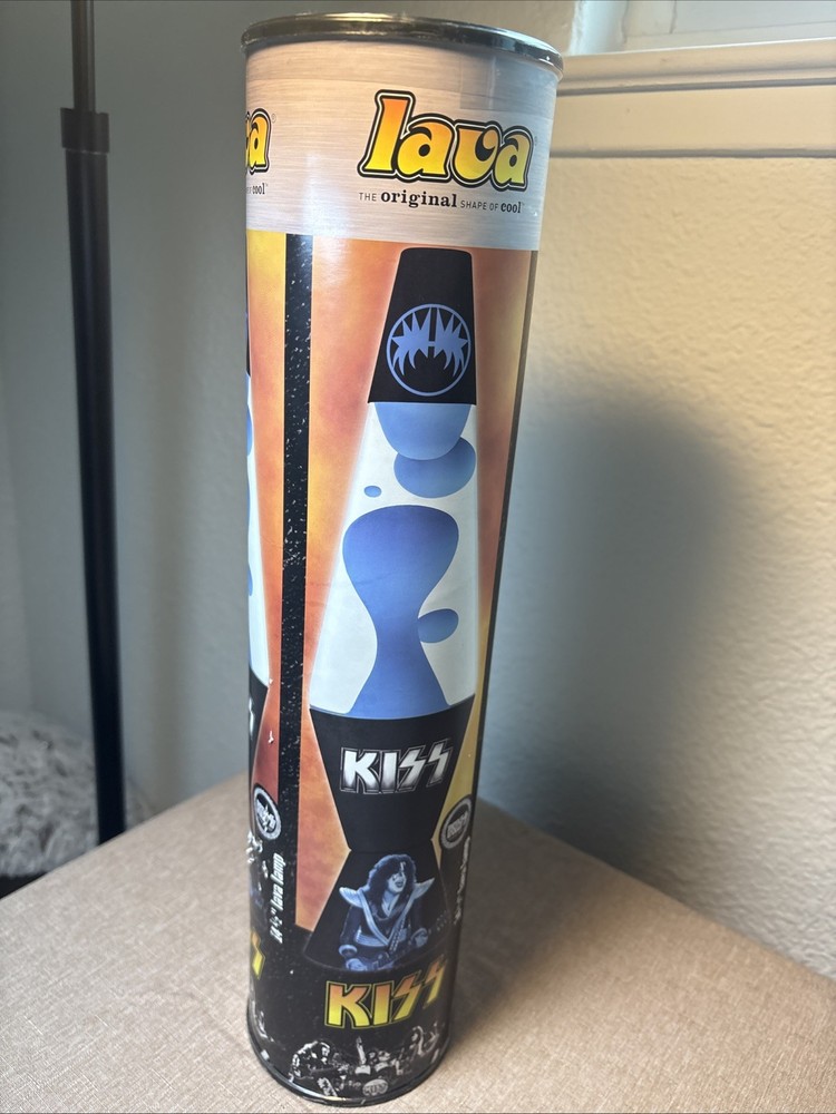 Tommy Thayer Kiss 2010 14 1/2” Lava Lamp Original Unopened Container New