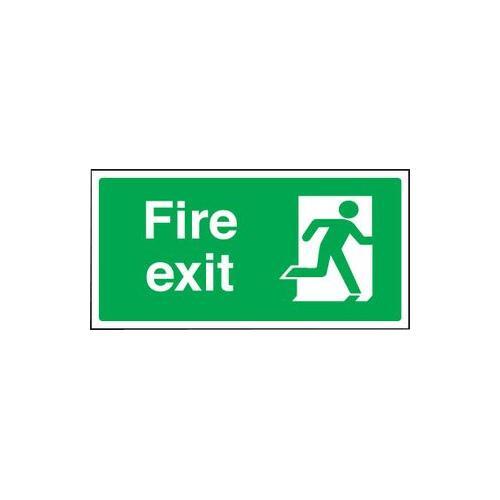 RT05763 Final Signal Fire Exit Right Plastic Hard 12033L