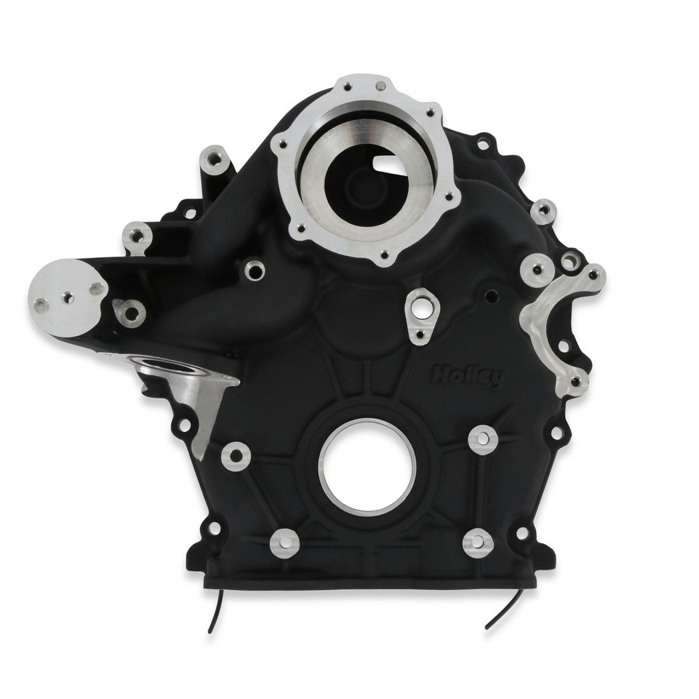 Holley 97-417 Timing Cover - Black