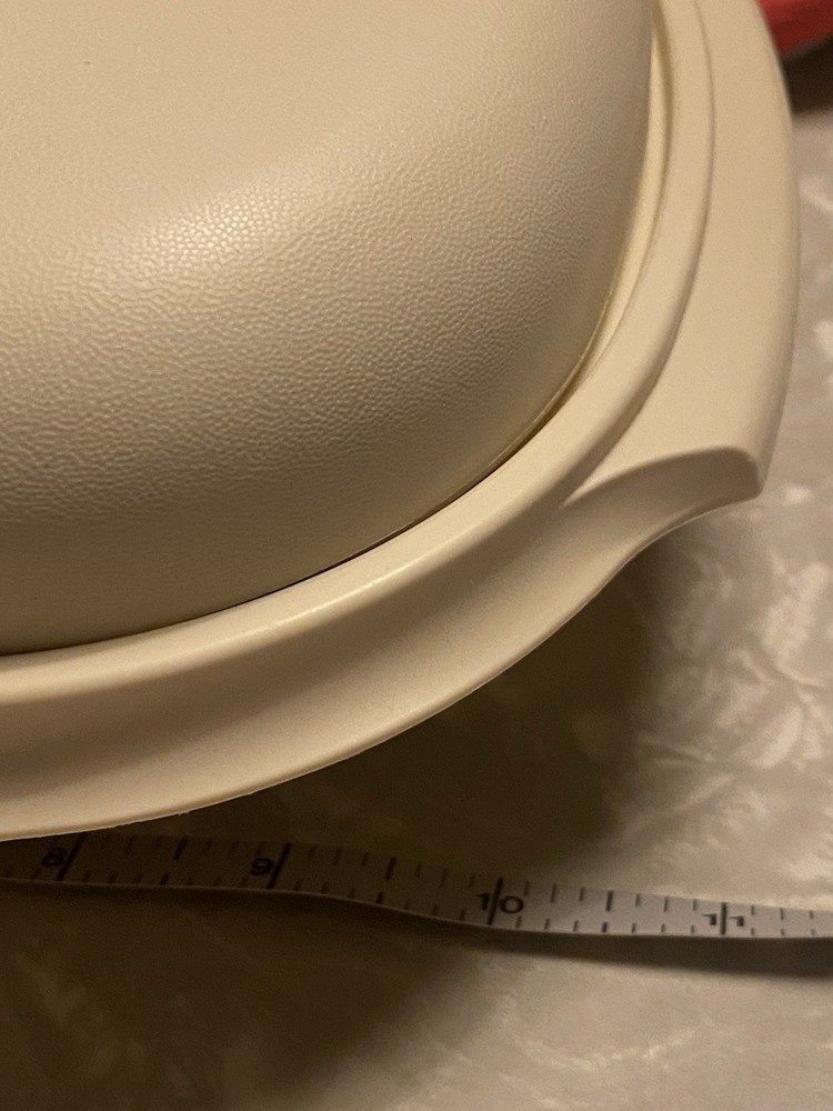Tupperware 1273-6 Microwave Steamer 3-Piece