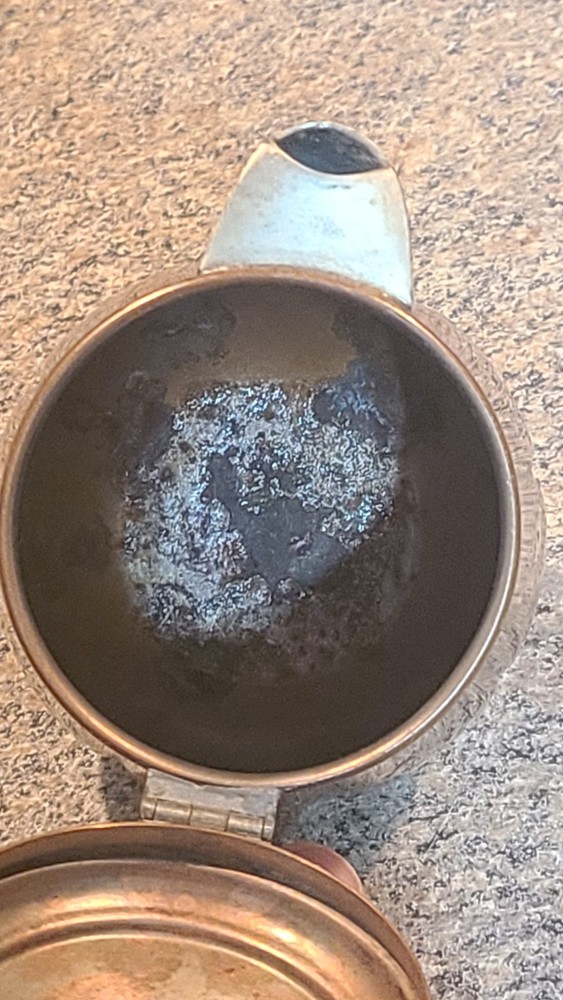 Vintage Silvercraft Tea Pot, (Copper?)