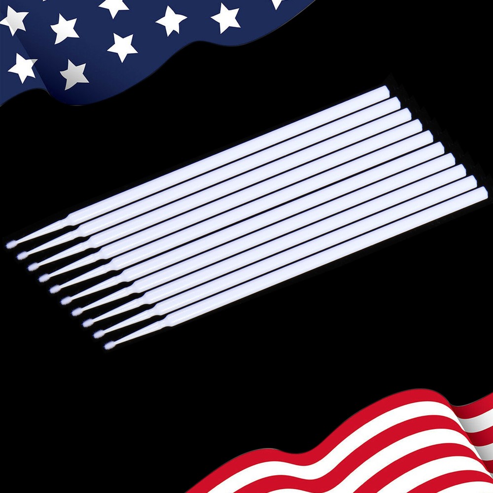 White Microbrush Micro Brush Applicator Tips 1.5mm Dental L