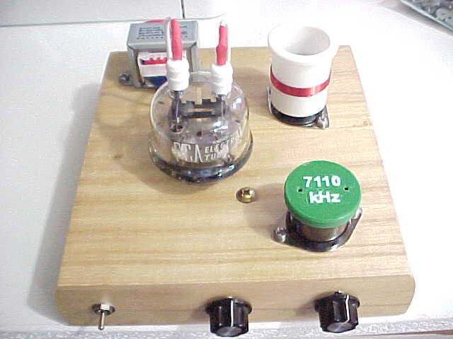 832 Dual Pentode QRP 80/40 Meter CW Ham Radio Transmitter