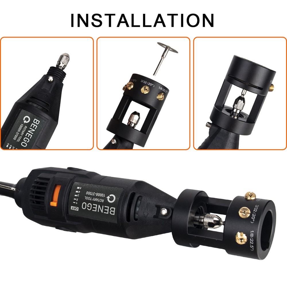 TIG Welding Tungsten Electrode Grinder Sharpener Multipurpose Head & Rotary Tool