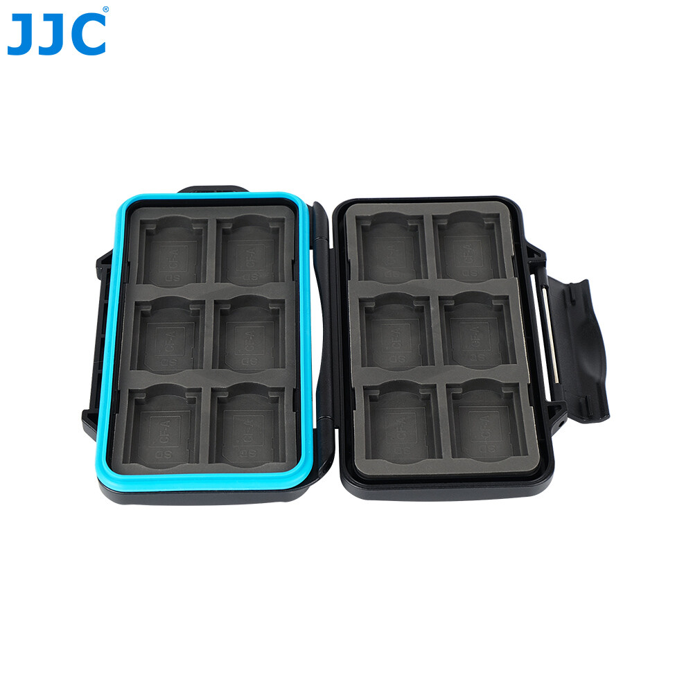 JJC Memory Card Case Box Storage Holder for SD SDHC SDXC CFexpress Type A Cards