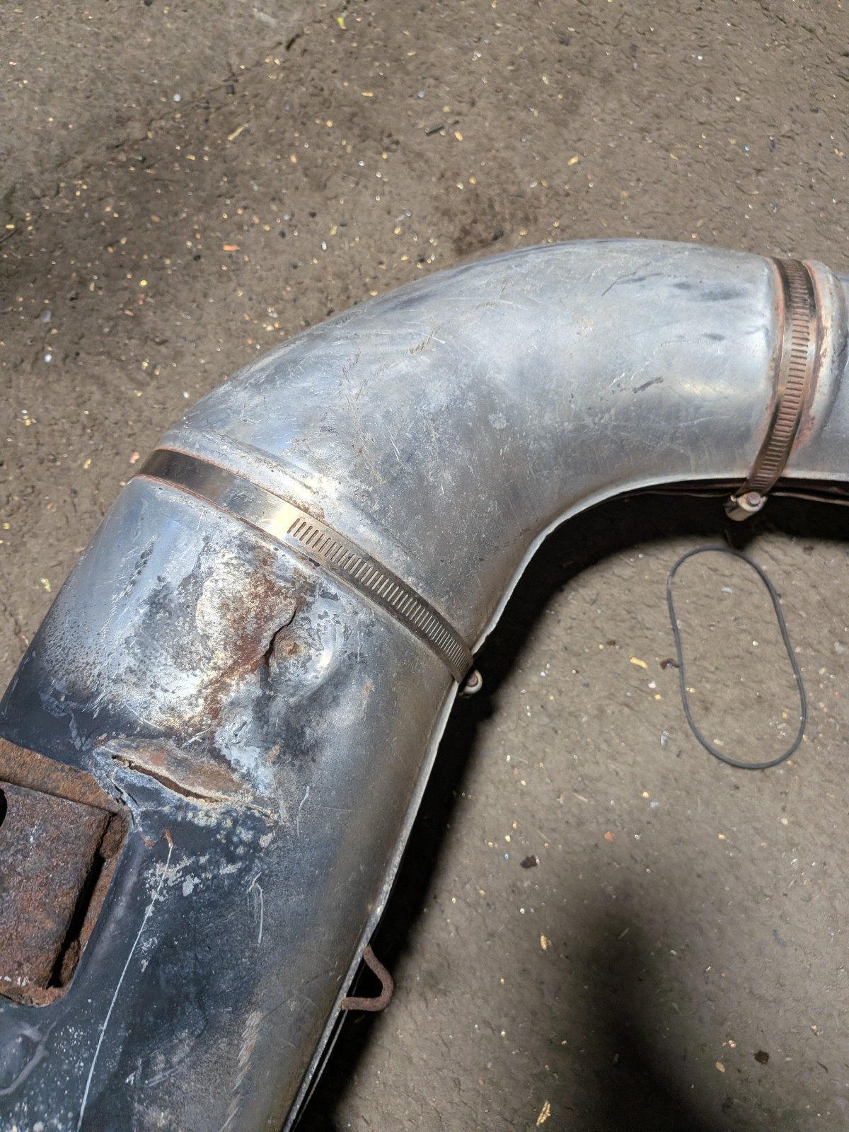 Polaris RMK XC 700 800 Single Exhaust Pipe SLP 2000 2001 performance