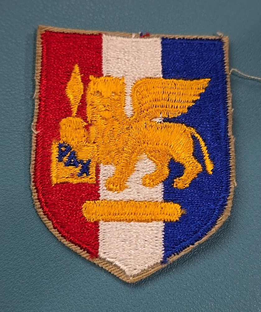 US Army Southern European Task Force Patch-Cut Edge-Snow Back*