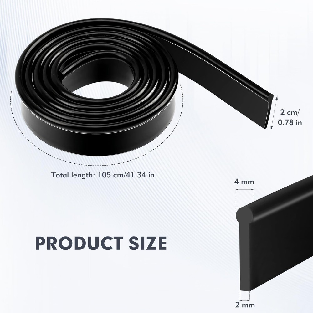 41 Inch Squeegee Rubber Replacement, Squeegee Replacement Rubber Blade, Versa...