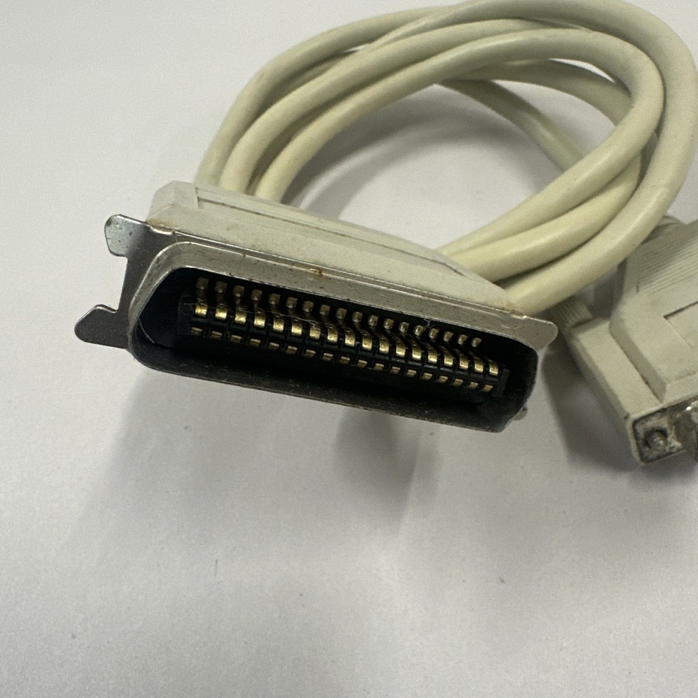 6 Foot, IEEE 1284 DB25 to Centronics 36 Pin HP Parallel Printer Cable