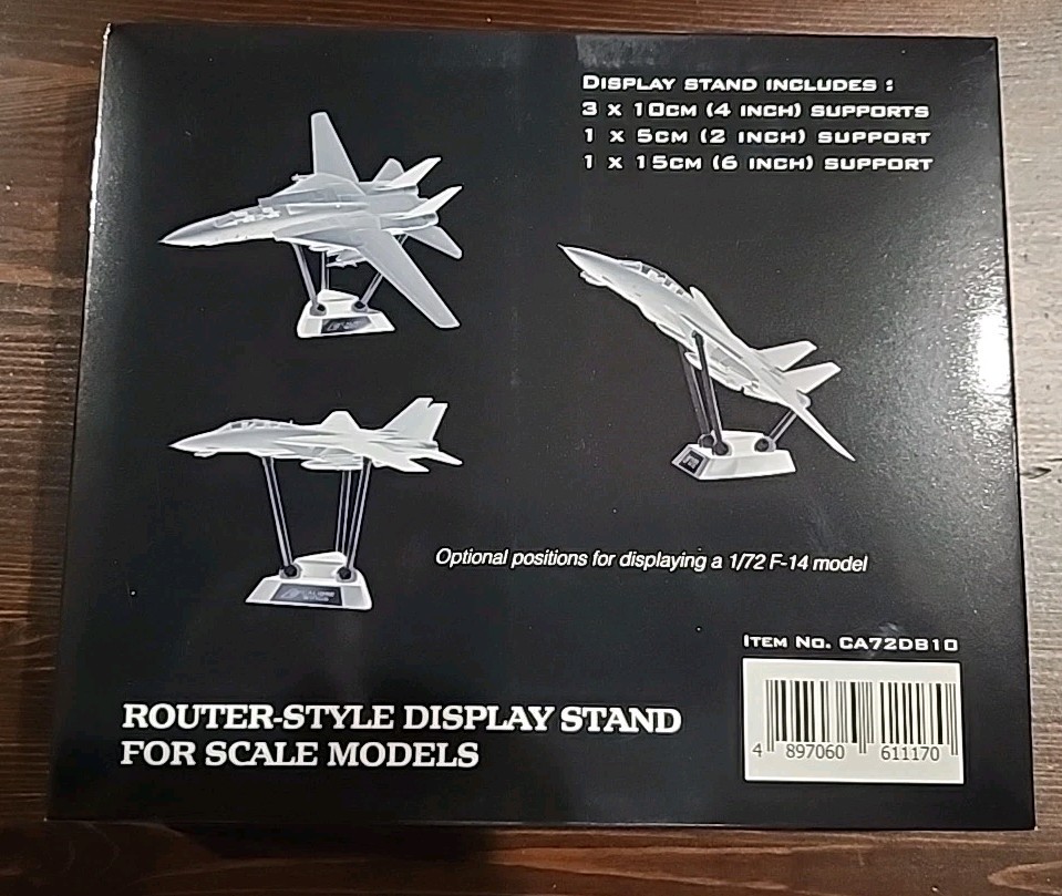 Router-Style Display Stand For Scale Models