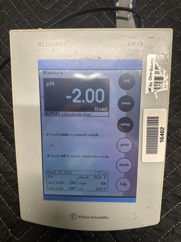 Fisher Scientific Accumet Research AR15 pH Meter