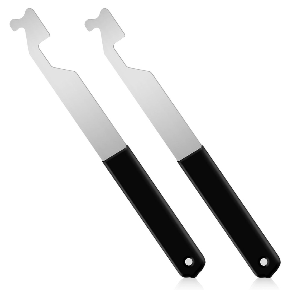 Multipurpose Leverage Pry Tool 2-Pack Flat Bar Set Locksmith Automotive