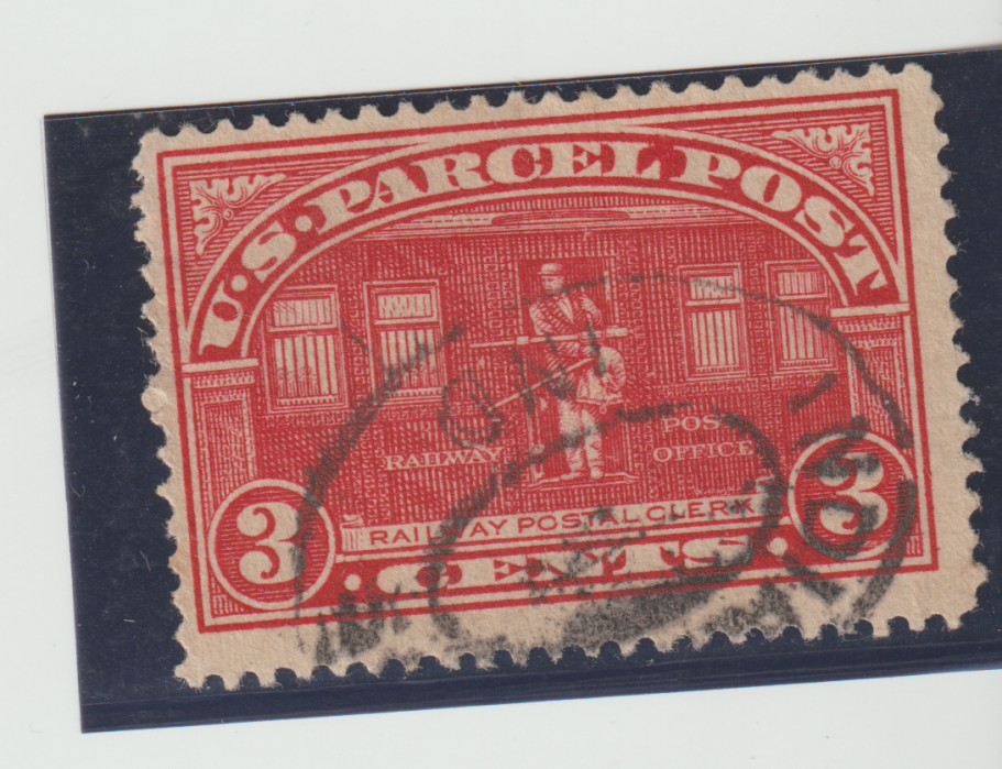 US Scott #Q3 Used Parcel Post CV$6.00