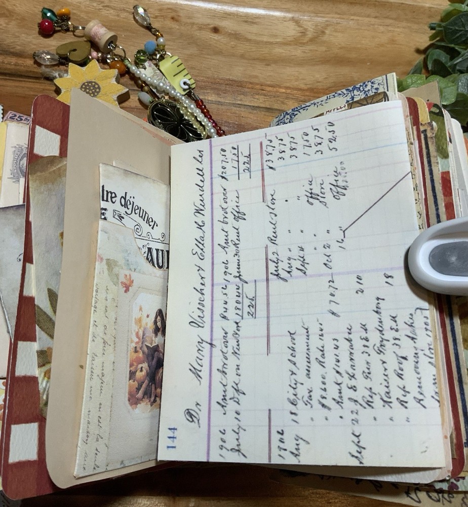 Autumn Fall Handmade Junk Journal